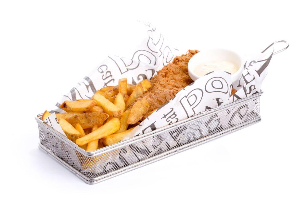 Paniers à frites miniatures, HENDI, 90x90x(H)90mm