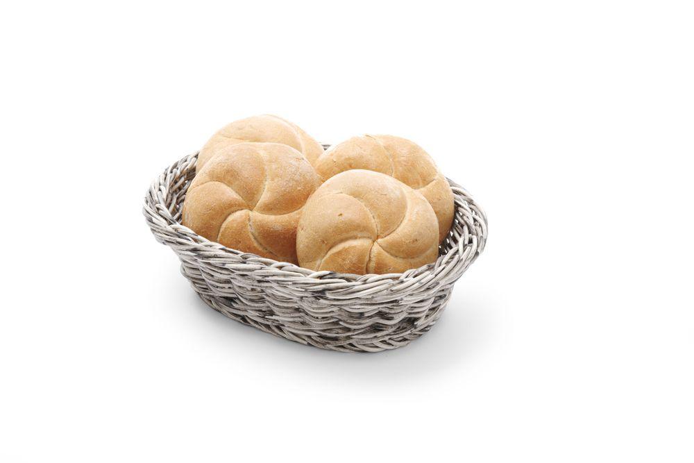 Corbeille à pain ovale, HENDI, Noir, 250x190x(H)65mm