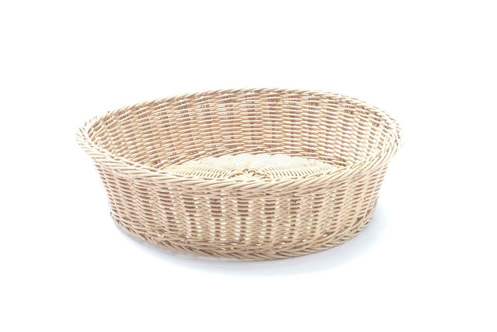 Corbeille à pain rond, HENDI, Beige, ø400x(H)90mm