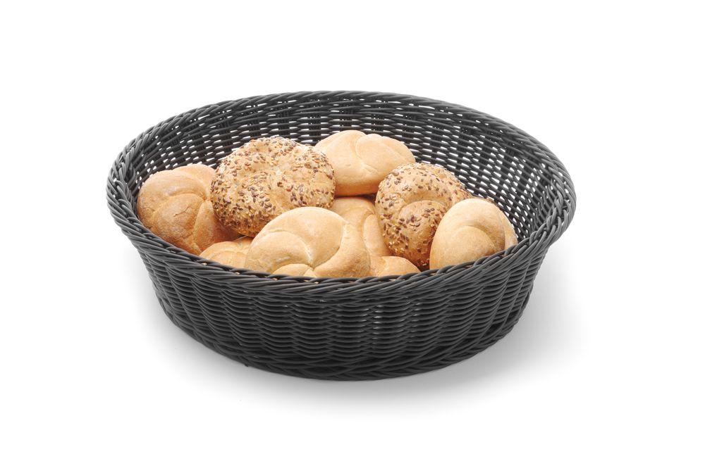 Corbeille à pain rond, HENDI, Beige, ø400x(H)90mm