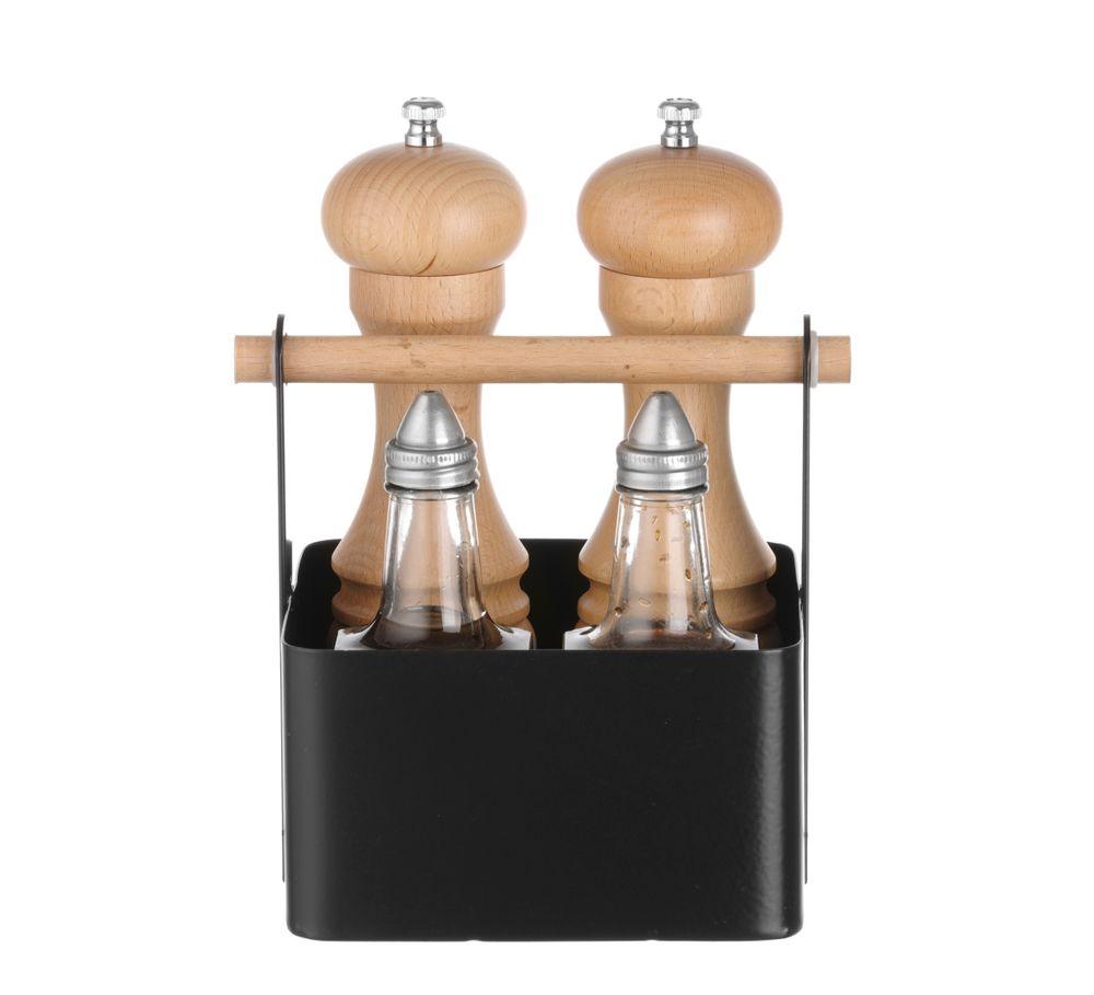 Porte-couverts de table noir, HENDI, 170x130x(H)160mm