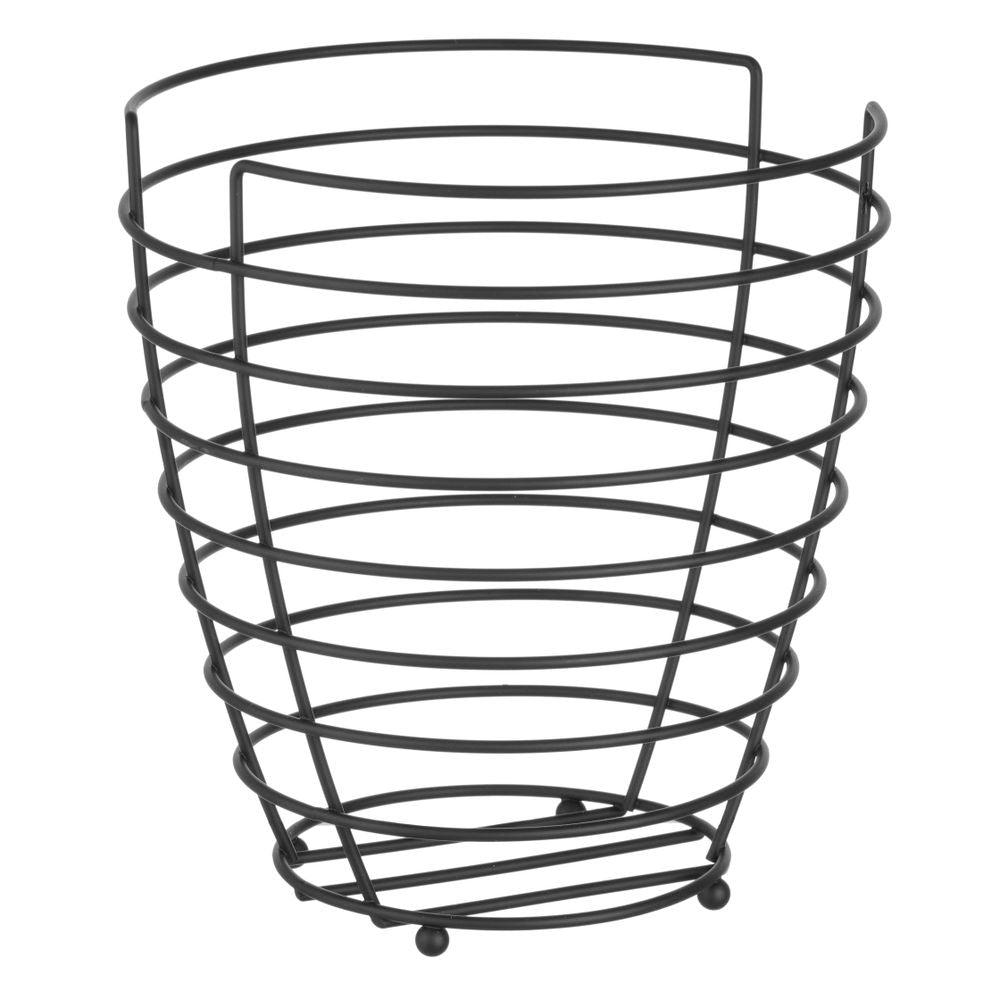 Panier à fruits noir, HENDI, ø230x(H)250mm