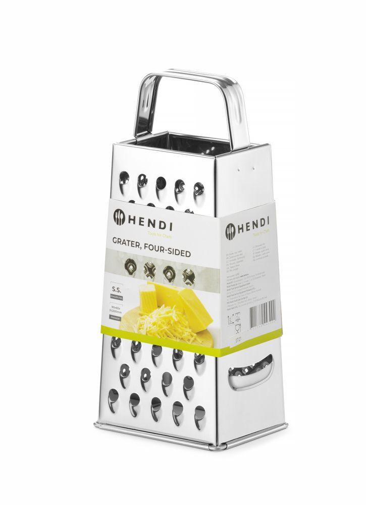 Râpe quatre faces, HENDI, 90x65x(H)200mm