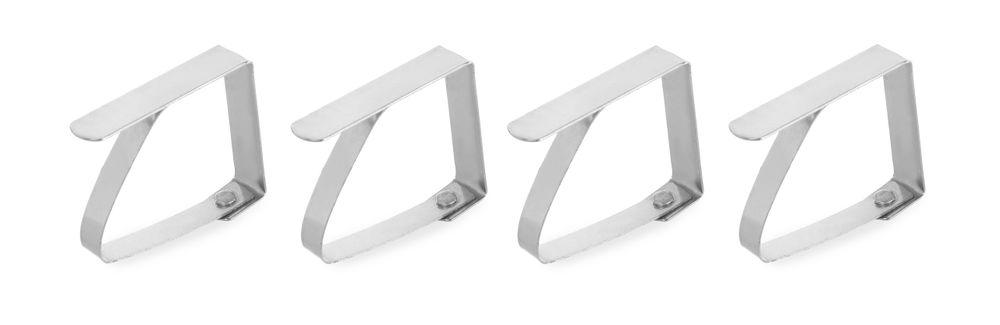 Attache-nappe - 4 pièces, HENDI, 4 u., 50x10x(H)40mm