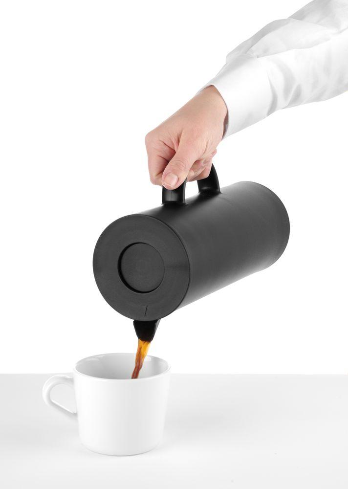 Verseuse isotherme, HENDI, 1L, Noir, ø110x(H)289mm