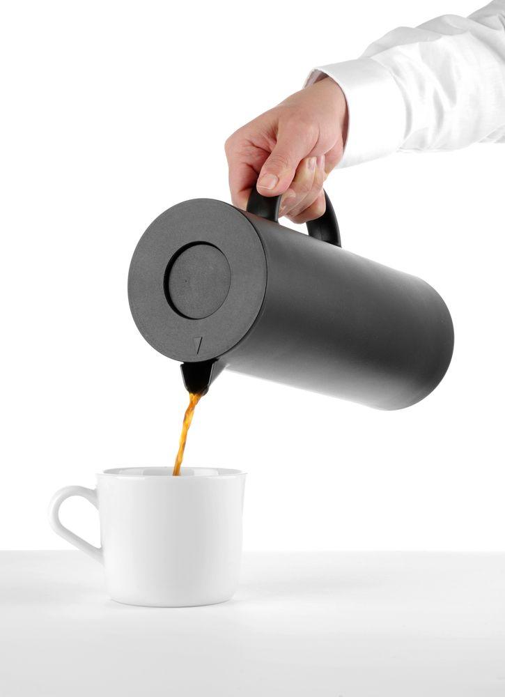 Verseuse isotherme, HENDI, 1L, Noir, ø110x(H)289mm