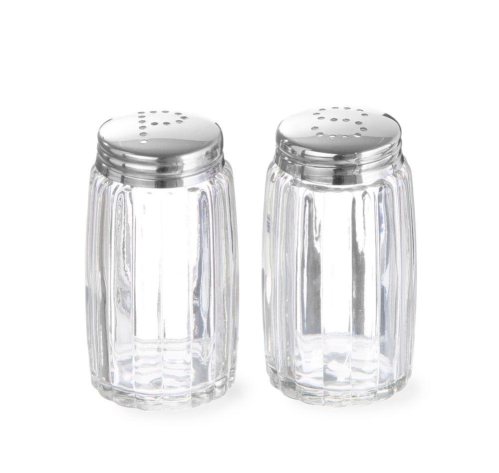 Salière et poivrière set, HENDI, ø40x(H)70mm