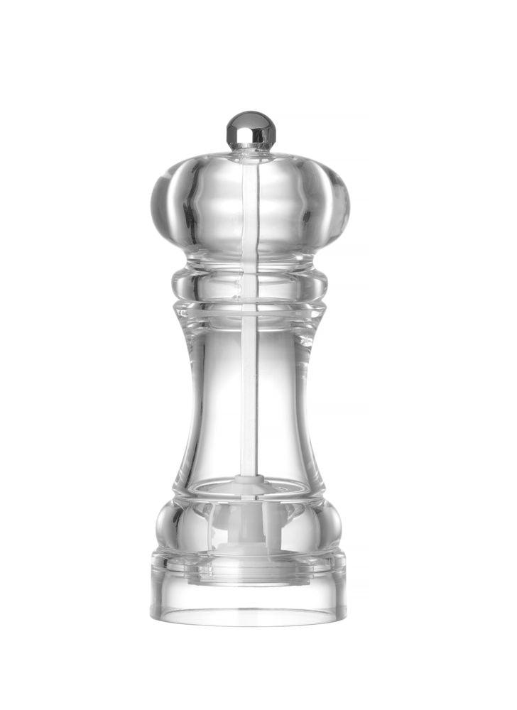 Moulins à sel, HENDI, moulin à sel, Transparent, ø58x(H)146mm