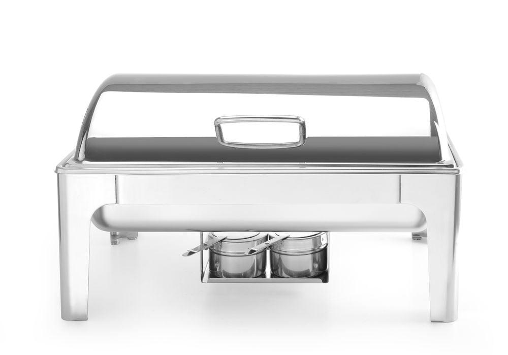 Chafing dish GN 1/1 finition poli mirroir, HENDI, Profi Line, 9L, 570x405x(H)320mm