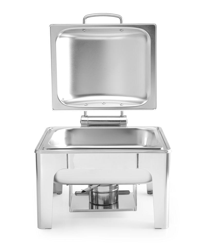 Chafing dish GN 1/2 finition satiné, HENDI, Profi Line, 4L, 365x370x(H)280mm