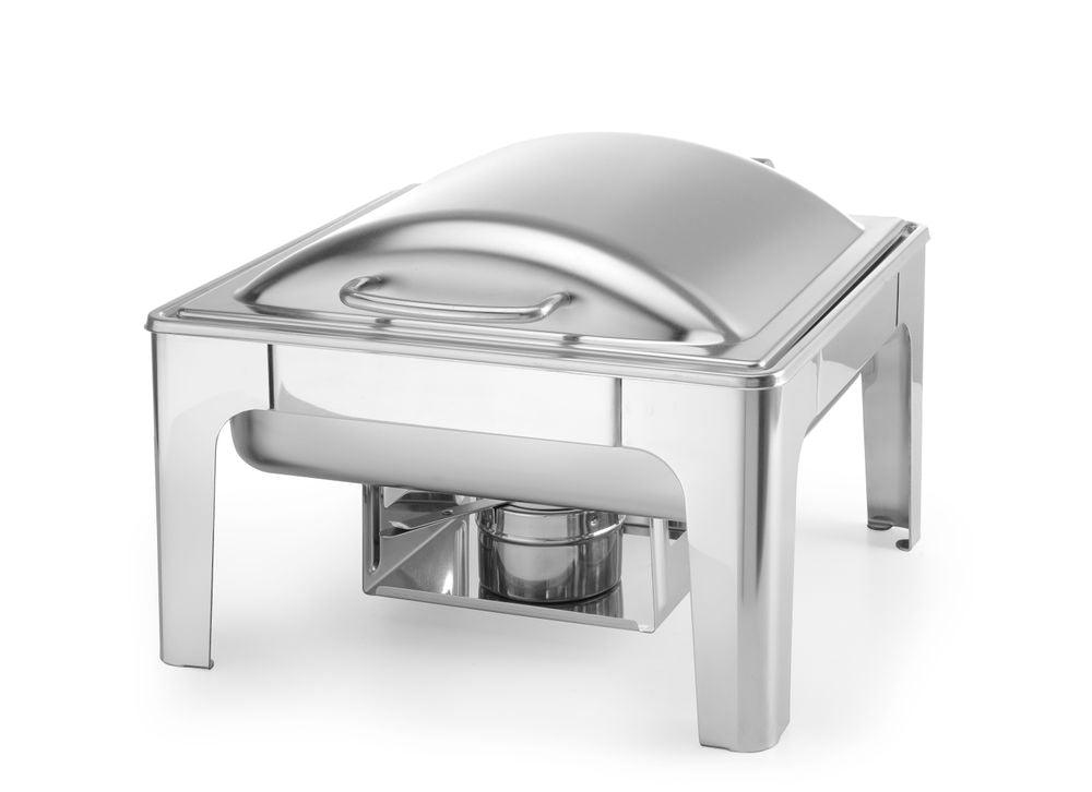 Chafing dish GN 2/3 finition satiné, HENDI, Profi Line, 6L, 395x430x(H)290mm
