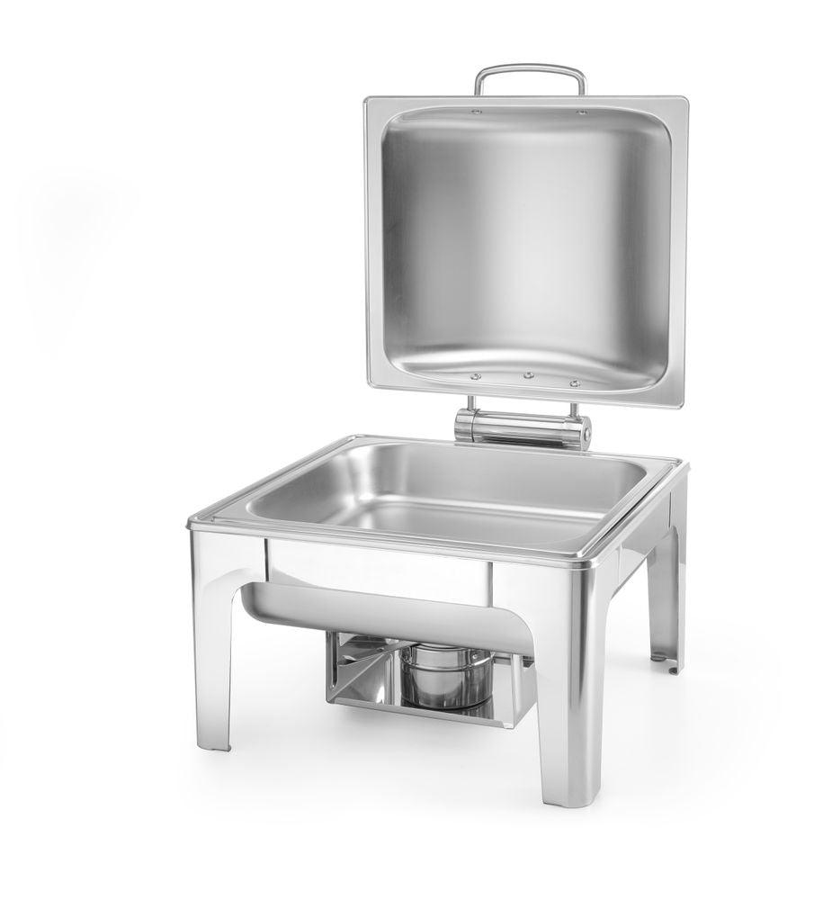 Chafing dish GN 2/3 finition satiné, HENDI, Profi Line, 6L, 395x430x(H)290mm