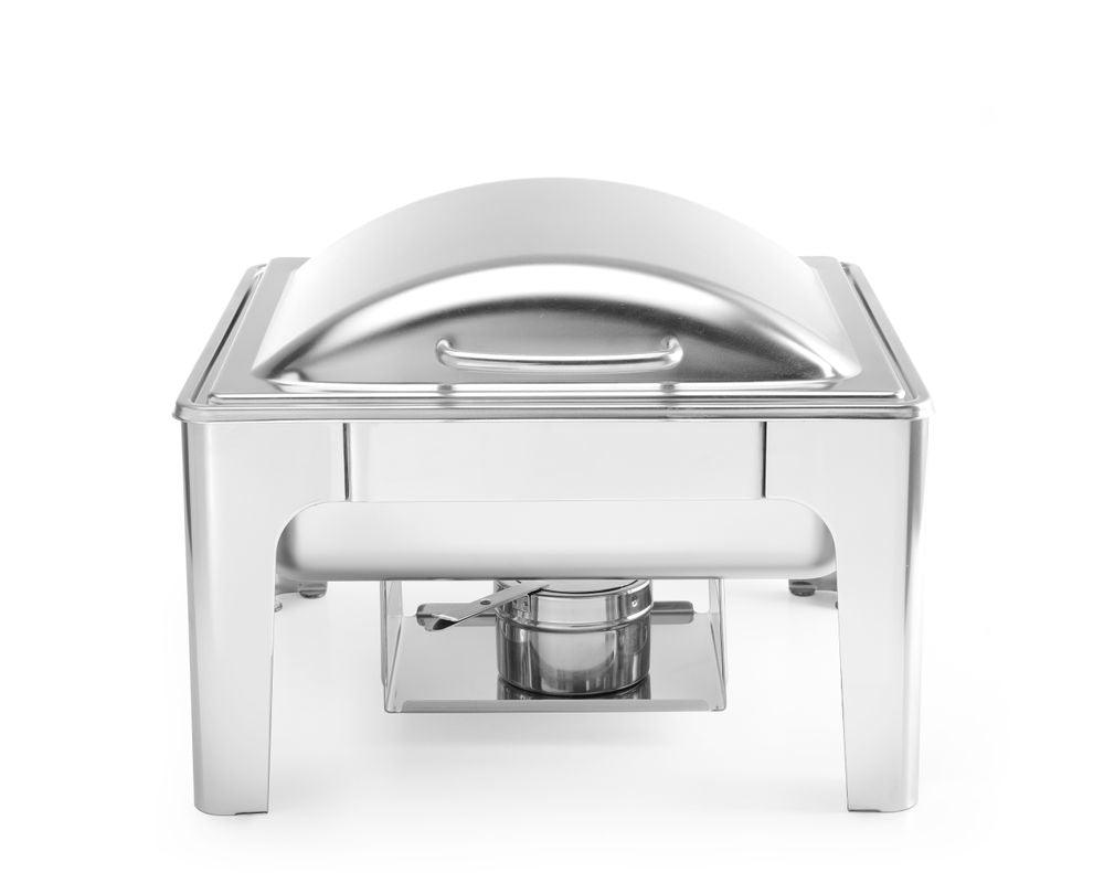 Chafing dish GN 2/3 finition satiné, HENDI, Profi Line, 6L, 395x430x(H)290mm