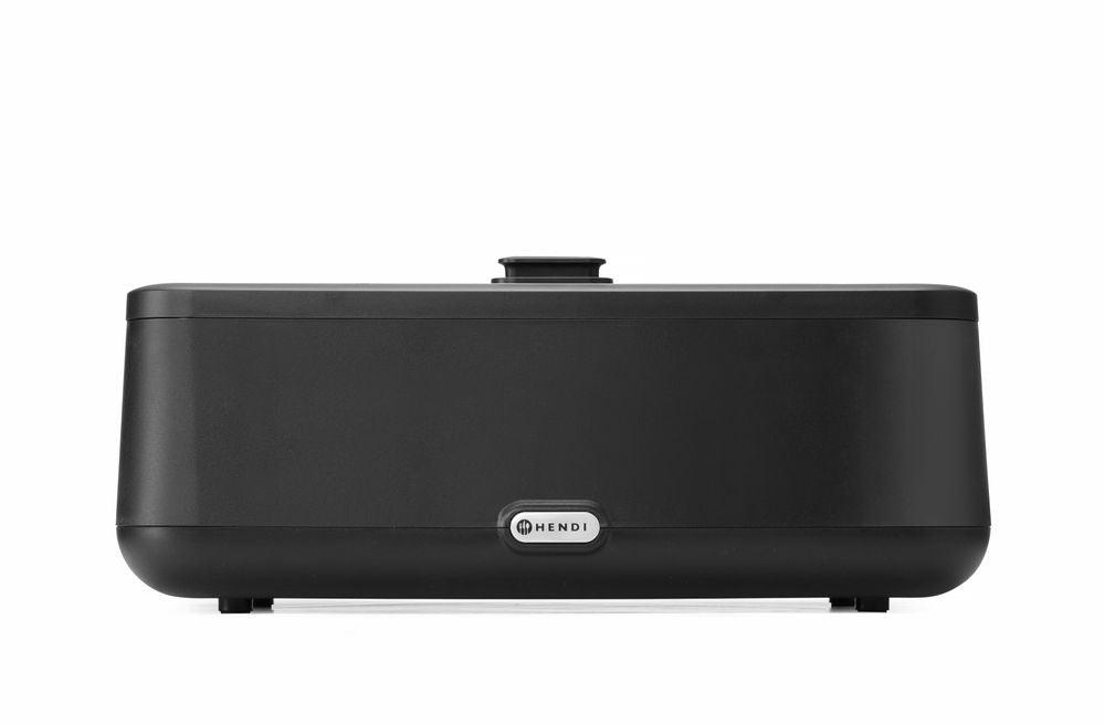 Chafing dish UNIQ , HENDI, Noir, 220-240V/700W, 607x402x(H)250mm