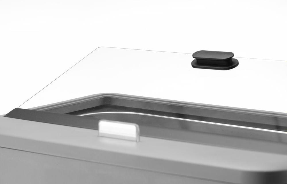 Chafing dish UNIQ , HENDI, Blanc, 220-240V/700W, 607x402x(H)250mm