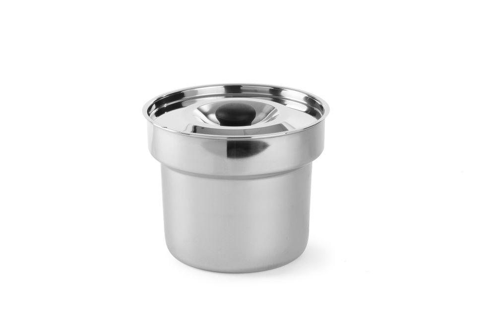 Bac rond pour bain-marie, HENDI, Bain-marie bac 4,2L, 4,2L, ø220x(H)190mm