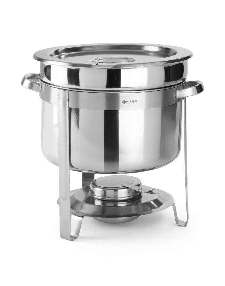 Réchaud à soupe, HENDI, Kitchen Line, 8L, ø370x(H)325mm