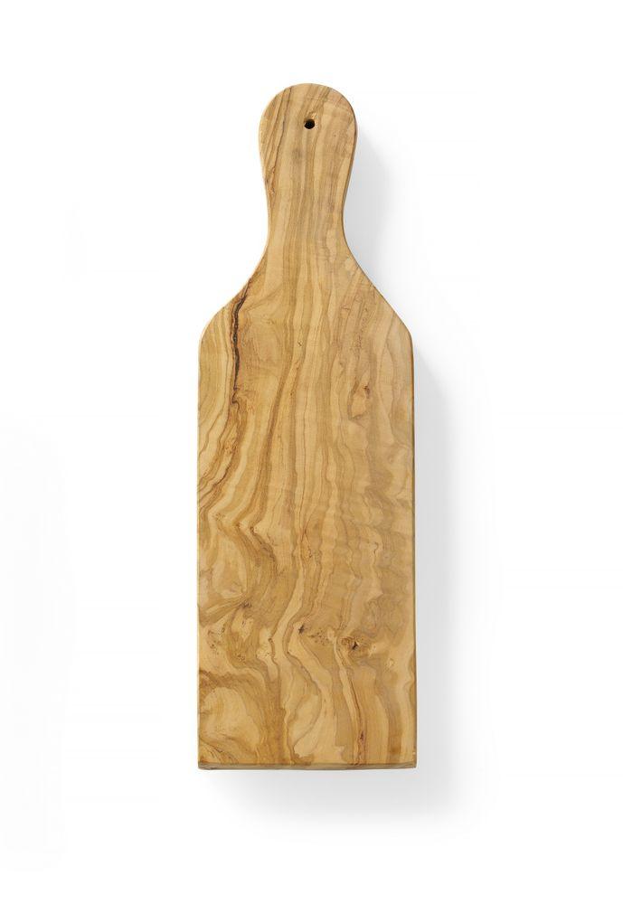 Plateau à fromage en bois d'olivier, HENDI, 400x140x(H)18mm