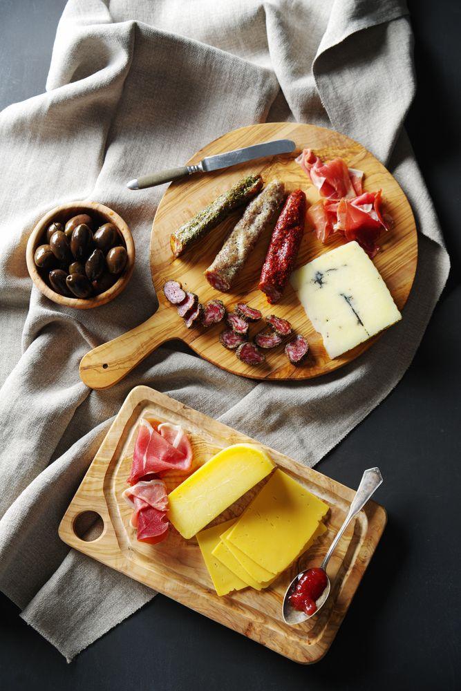 Bol en bois d’olivier, HENDI, ø155x(H)75mm