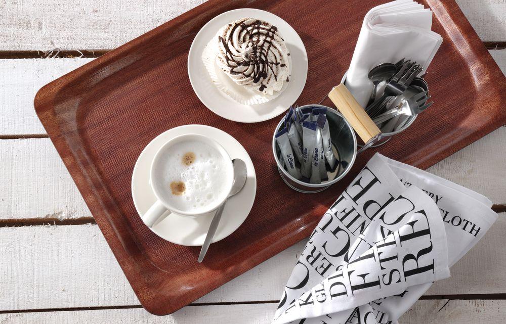 Plateau woodform, HENDI, Euronorm, Acajou, 370x530mm