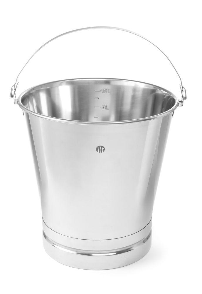 Seau avec fond renforcé, HENDI, Profi Line, 10L, ø280x(H)265mm
