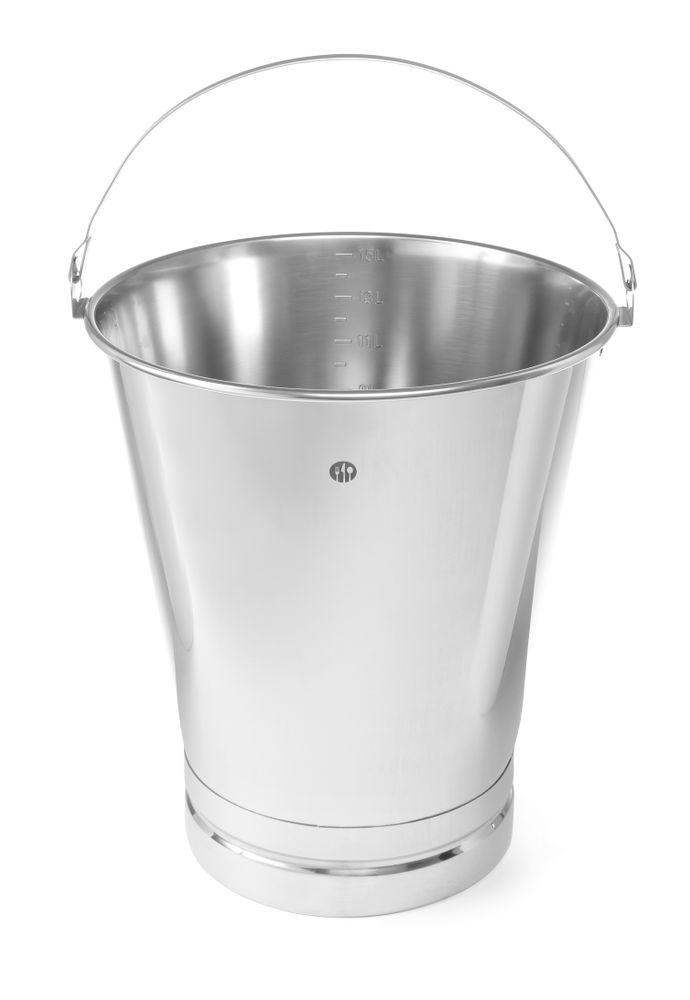 Seau avec fond renforcé, HENDI, Profi Line, 15L, ø305x(H)330mm