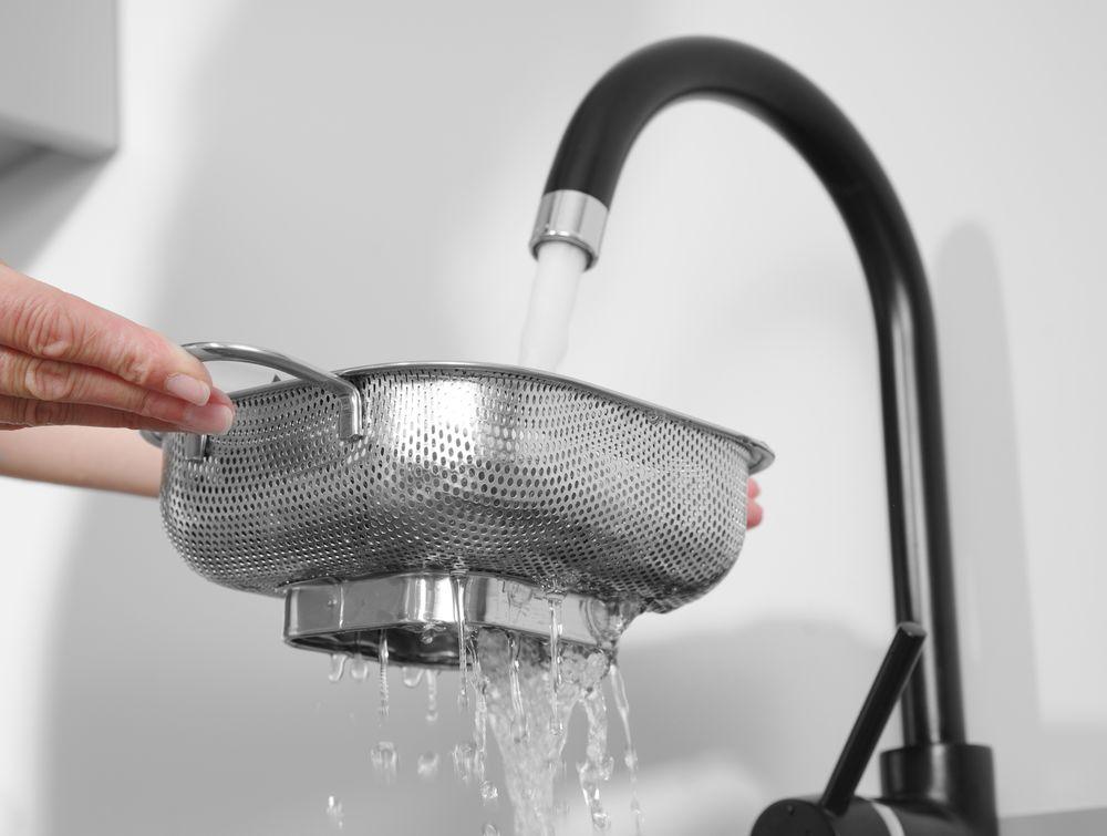 Egouttoir perforé carré, HENDI, 290x218x(H)80mm