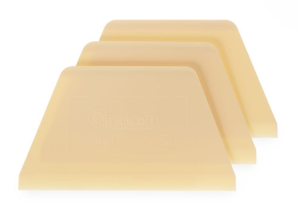 Racloir coupe-pâte - 3 pièces, HENDI, 3 u., 216x128mm
