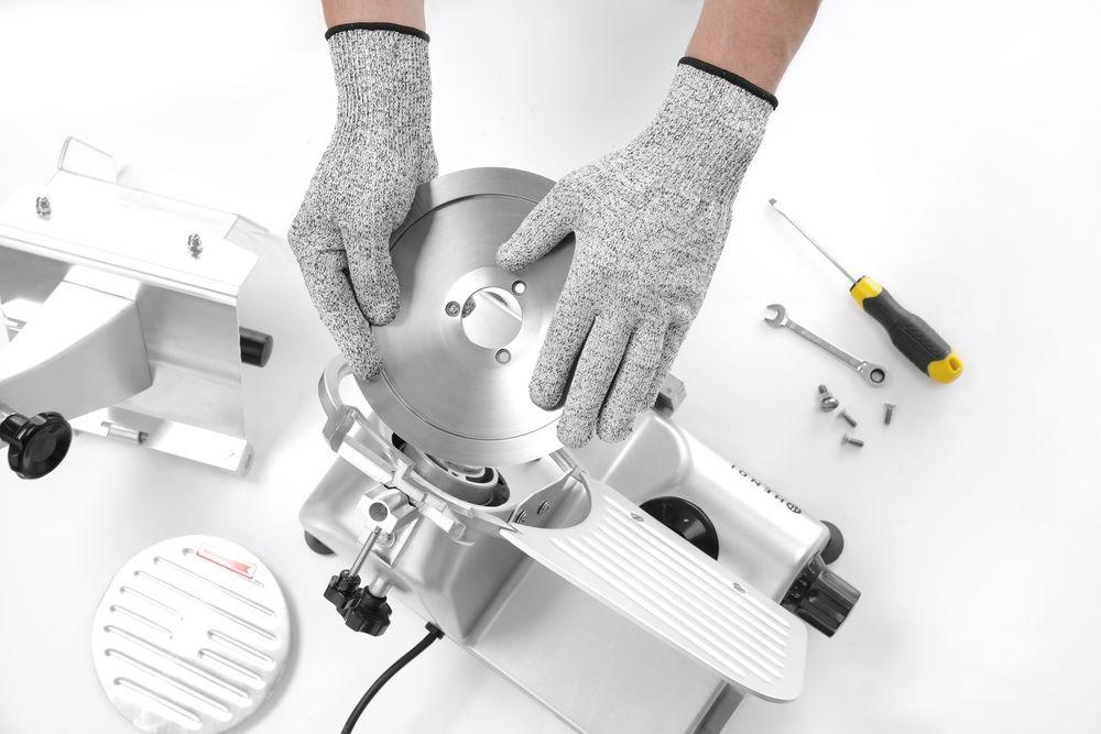 Gants résistants à la coupe - 2 pièces, HENDI, 2 u., (L)260mm