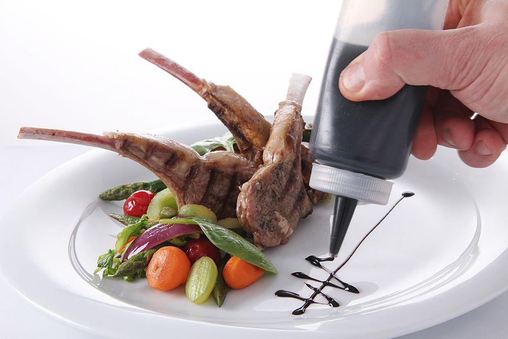 Flacons distributeur, HENDI, 0,2L, Rouge, ø50x(H)185mm