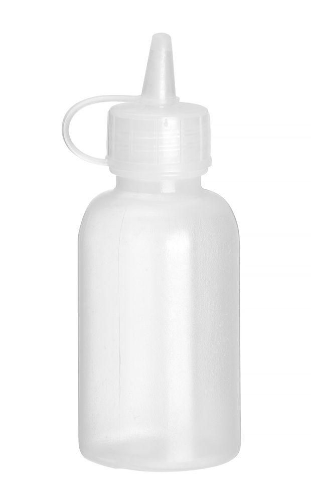 Mini flacon distributeur - set de 4 pièces, HENDI, 0,05L, Transparent, ø35x(H)100mm