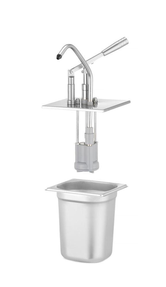 Couvercle avec distributeur pour bacs GN, HENDI, GN 1/4, 270x165mm