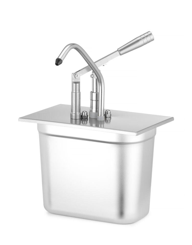 Couvercle avec distributeur pour bacs GN, HENDI, GN 1/4, 270x165mm