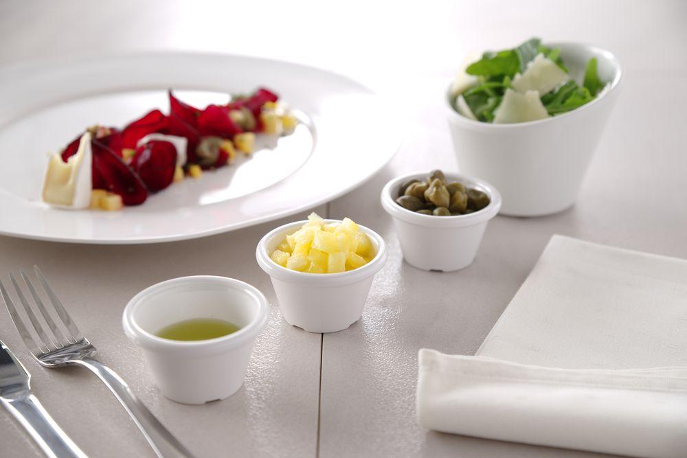 Bols inclinés Velocity, HENDI, 110x110x(H)100mm