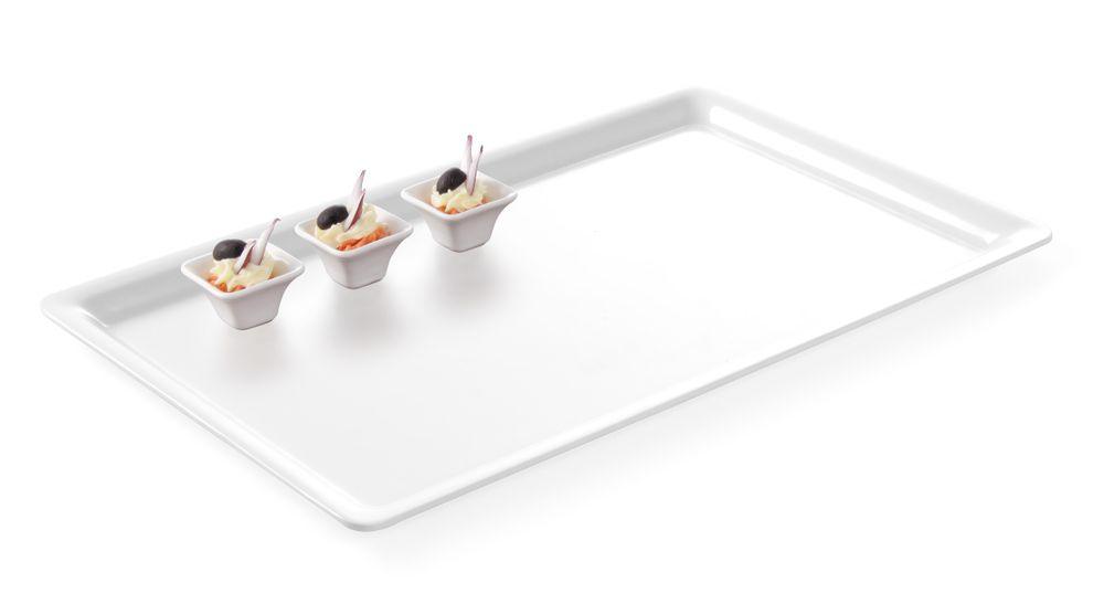 Plateaux gastronormes bord fin, Fine Dine, GN 1/1, 530x325x(H)20mm