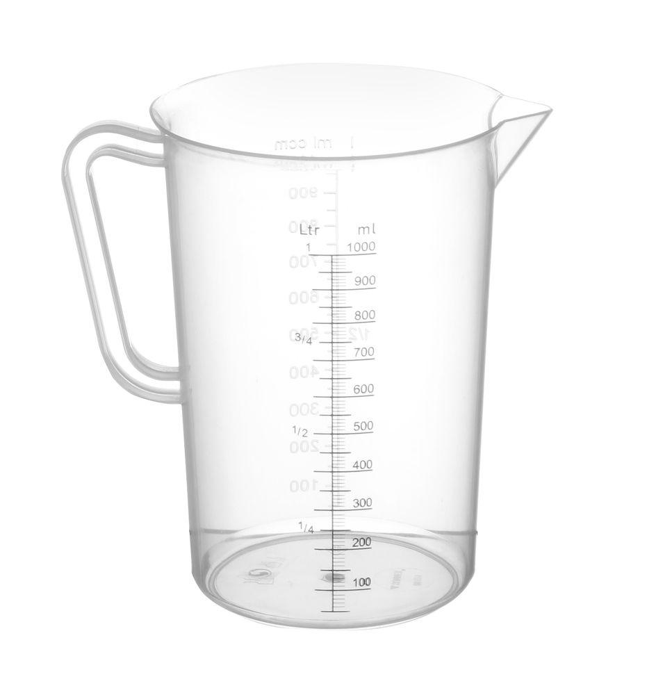Broc mesureur en polypropylène, HENDI, 1L, ø110x(H)170mm