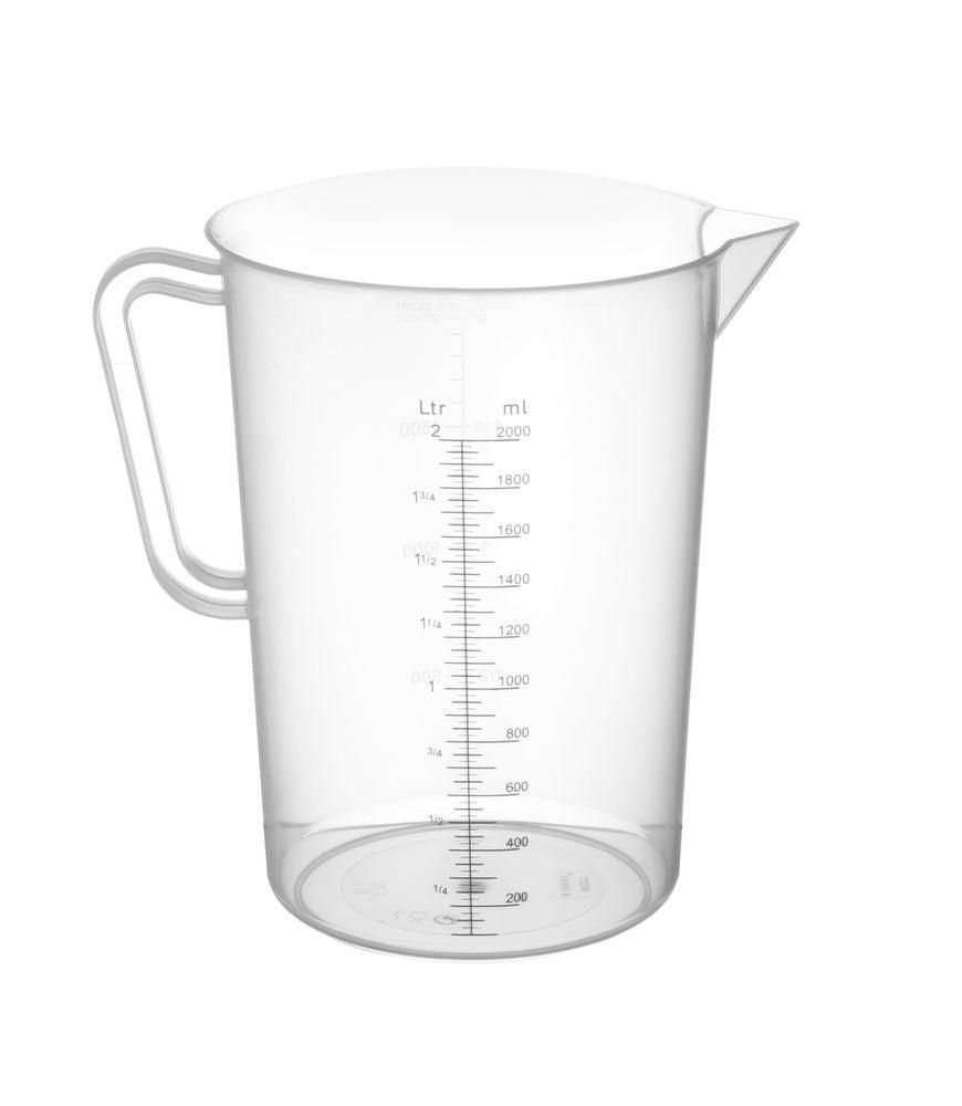 Broc mesureur en polypropylène, HENDI, 2L, ø140x(H)215mm