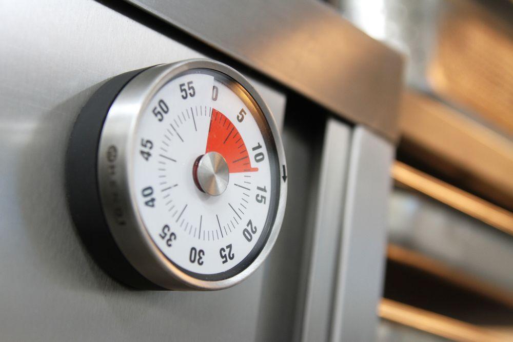Minuteur de cuisine analogique, HENDI, ø80x(H)30mm