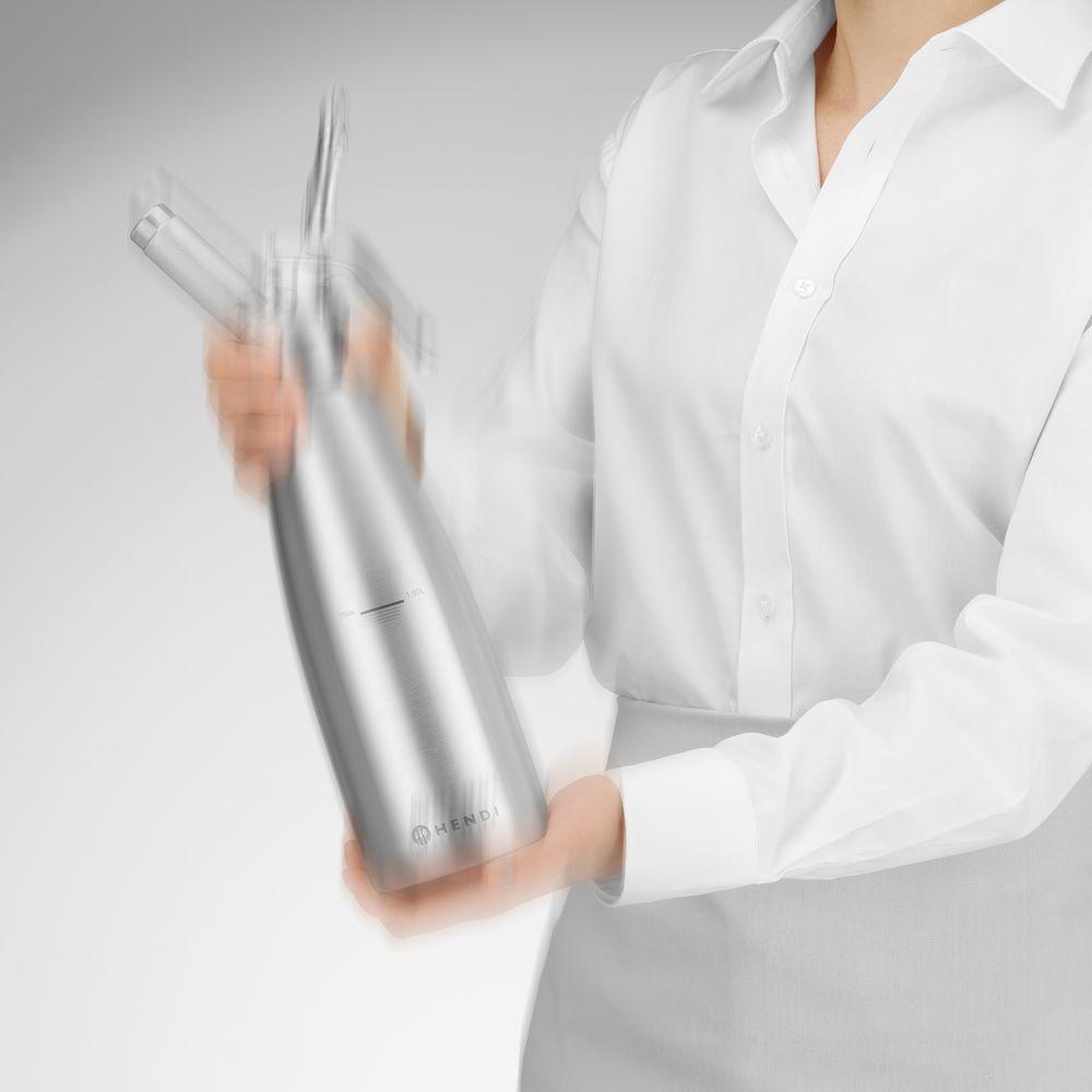 Siphon à chantilly Profi Line, HENDI, Profi Line, 1L, ø98x(H)330mm