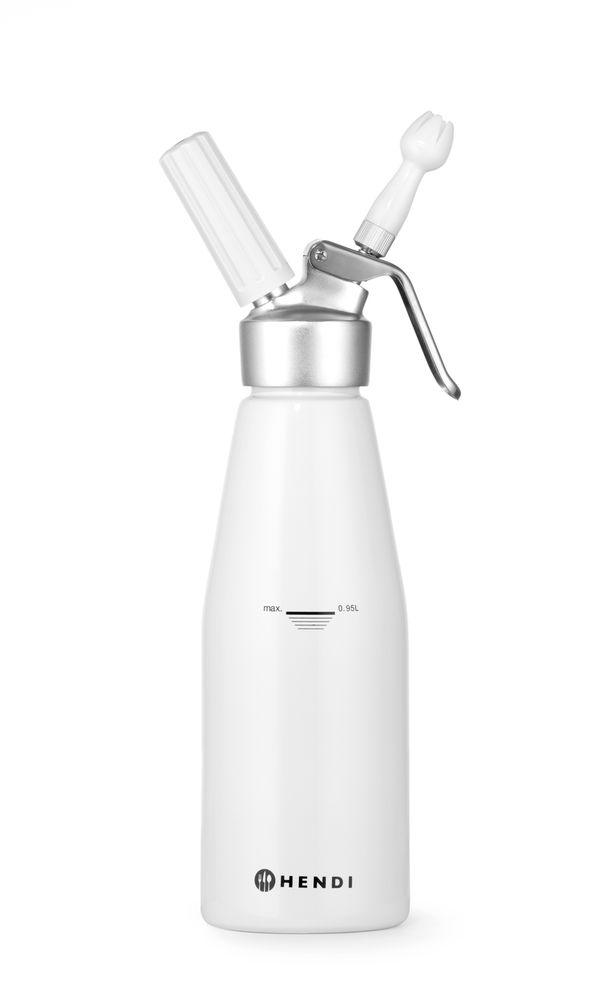 Siphon à chantilly Kitchen Line, HENDI, Kitchen Line, 0,95L, ø95x(H)320mm