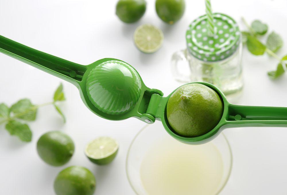 Presse-agrumes, Bar up, vert ( pour citrons verts), 203x60x(H)40mm