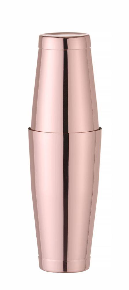 Shaker Boston Tin-on-Tin, Bar up, 0,8L, Cuivre, ø90mm