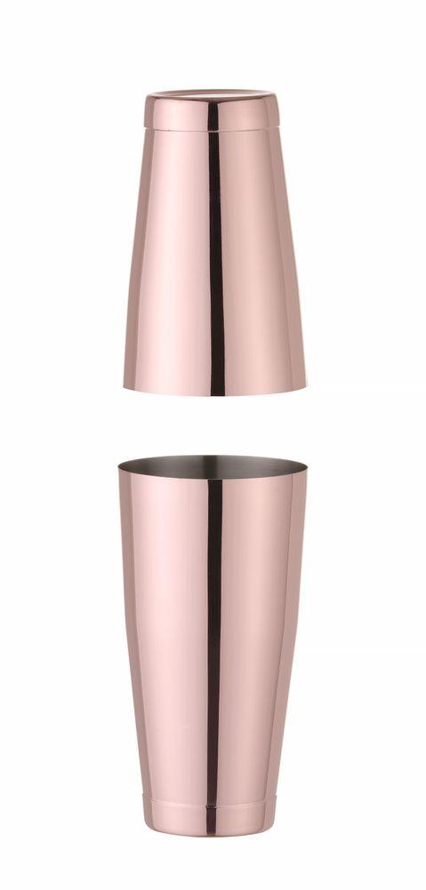 Shaker Boston Tin-on-Tin, Bar up, 0,8L, Cuivre, ø90mm