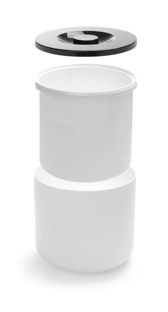 Seau à glaçons blanc double paroi, Bar up, 5L, ø190x(H)200mm