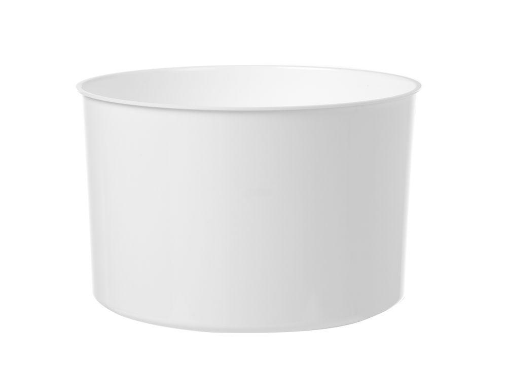 Seau à glaçons blanc double paroi, Bar up, 10L, ø292x(H)220mm