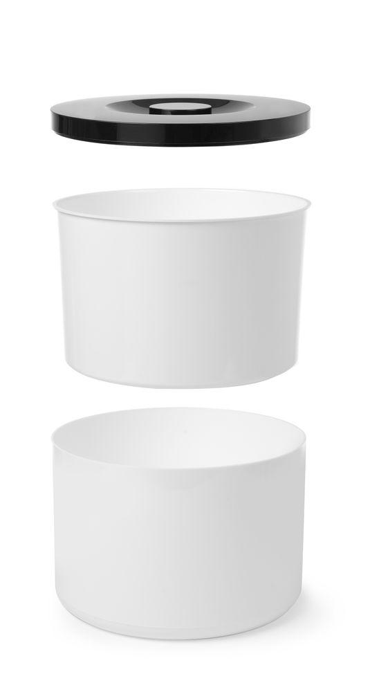 Seau à glaçons blanc double paroi, Bar up, 10L, ø292x(H)220mm