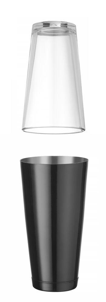 Shaker Boston, Bar up, 0,8L, Noir, øx(H)mm
