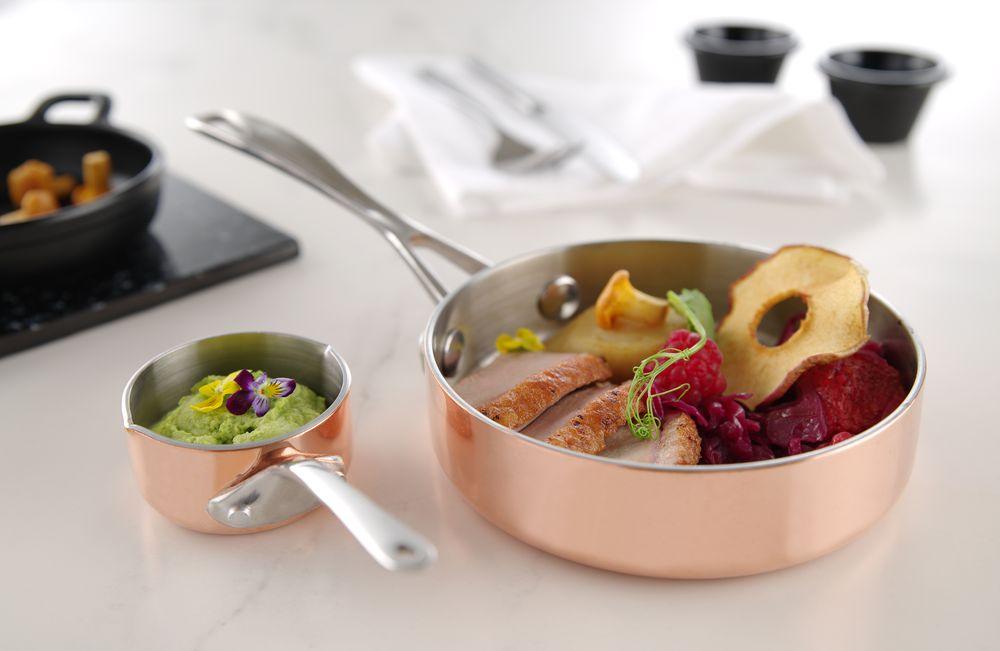 Poêle miniature, HENDI, ø120x(H)30mm