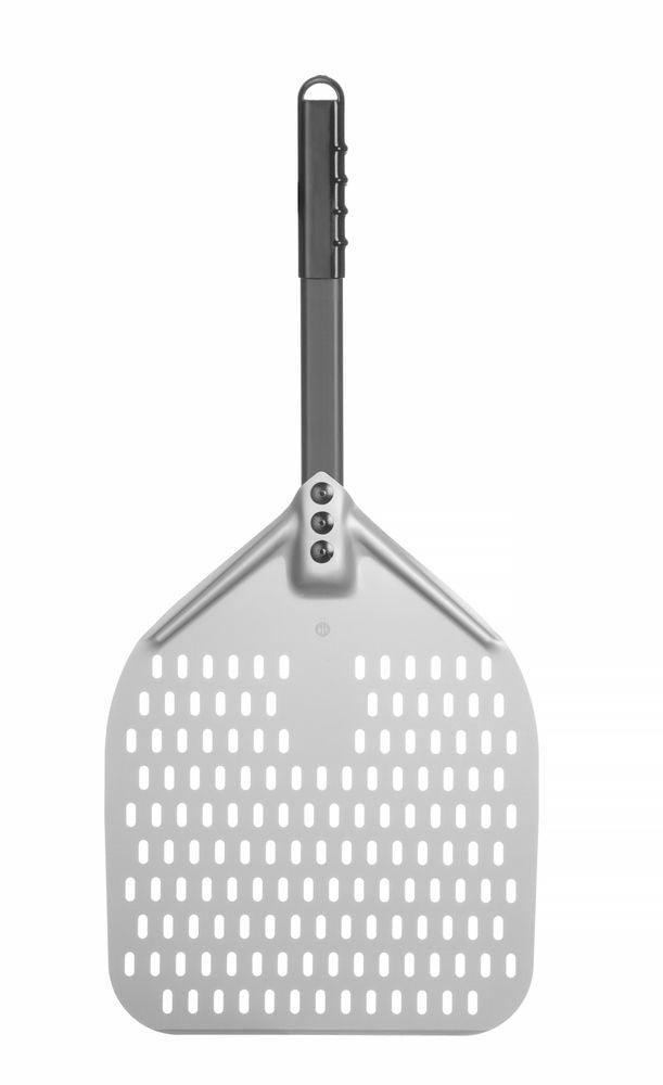 Pelle à pizza carrée perforée avec manche court, HENDI, 300x660mm