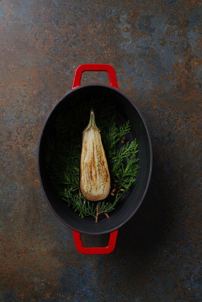 Cocotte en fonte émaillée, HENDI, 4,4L, Rouge, 365x290x(H)115mm